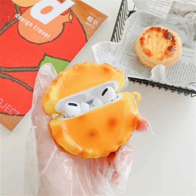 Portuguese Pastel de Nata Egg Tart Premium AirPods Pro Case Shock Proof Cover