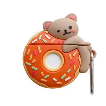 Cute Donut Bear Premium AirPods Pro Case Shock Proof Cover