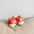 Cute Penguin in Fox Hat Premium AirPods Case Shock Proof Cover