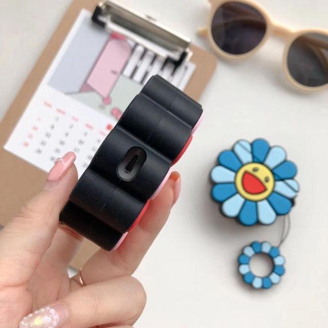 Rainbow Happy Sunflower Premium AirPods Case Shock Proof Cover