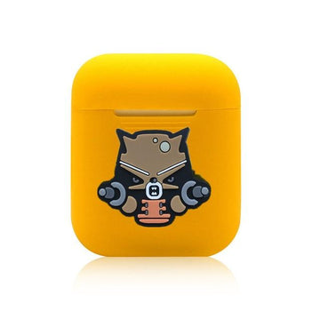 Rocket Raccoon Yellow AirPods Case Shock Proof Cover