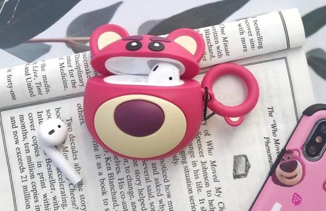 Round Lotso Premium AirPods Case Shock Proof Cover