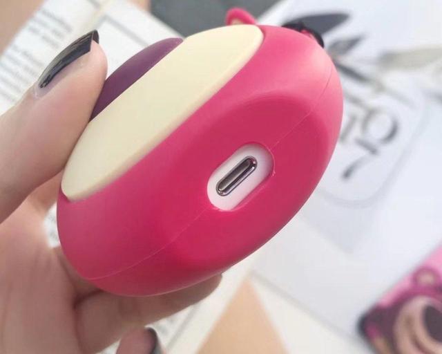 Round Lotso Premium AirPods Case Shock Proof Cover
