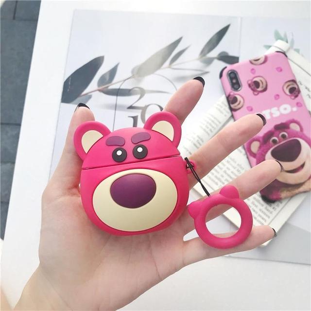 Round Lotso Premium AirPods Case Shock Proof Cover