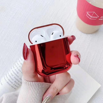 Ruby Plated AirPods Case Shock Proof Cover