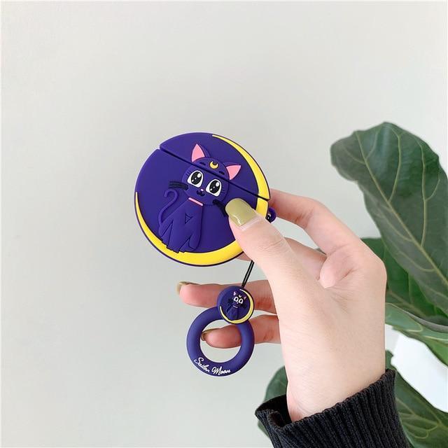 Sailor Moon 'Luna Eclipse' Premium AirPods Case Shock Proof Cover