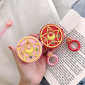 Sailor Moon Pink Crystal Star Premium AirPods Case Shock Proof Cover