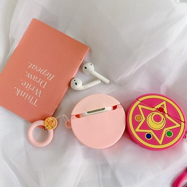 Sailor Moon Rose Crystal Star Premium AirPods Case Shock Proof Cover