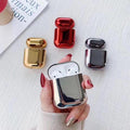 Silver Plated AirPods Case Shock Proof Cover