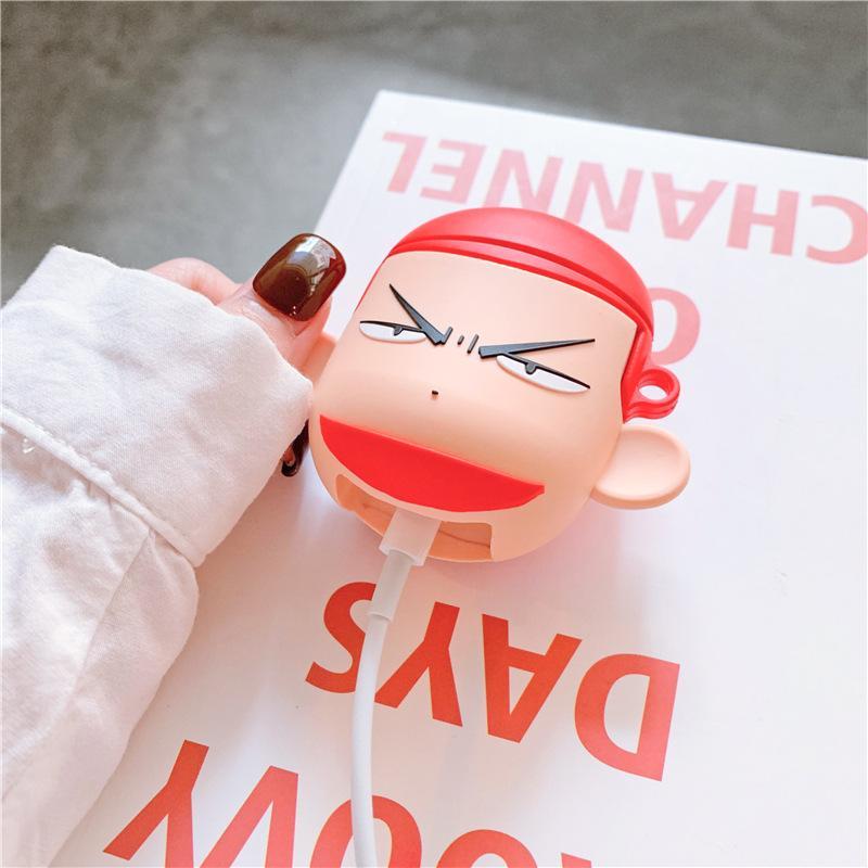 Slam Dunk 'Hanamichi Sakuragi' Premium AirPods Case Shock Proof Cover