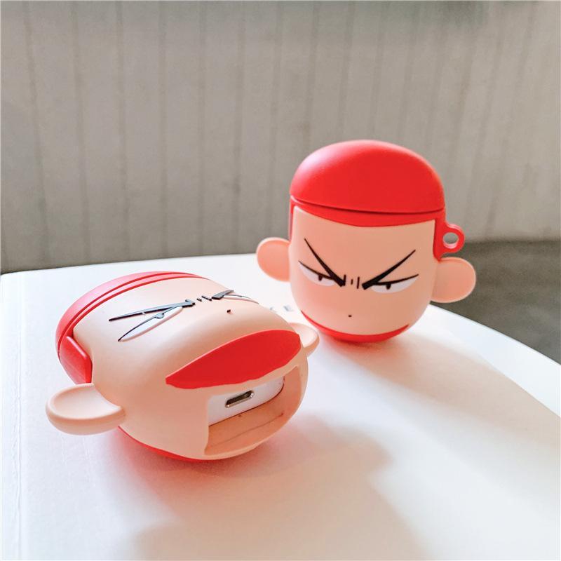 Slam Dunk 'Hanamichi Sakuragi' Premium AirPods Case Shock Proof Cover