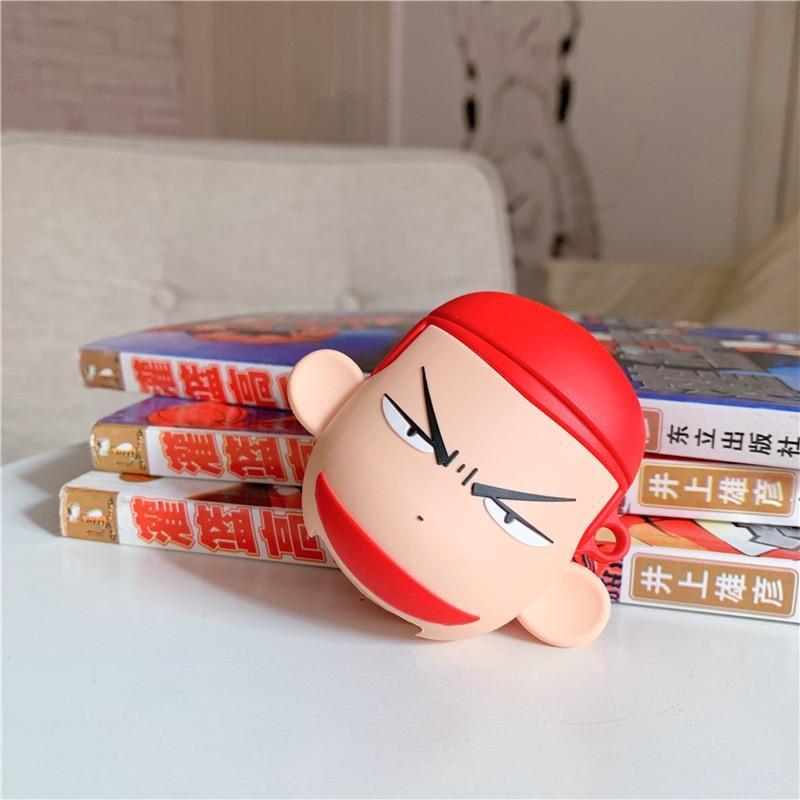 Slam Dunk 'Hanamichi Sakuragi' Premium AirPods Case Shock Proof Cover