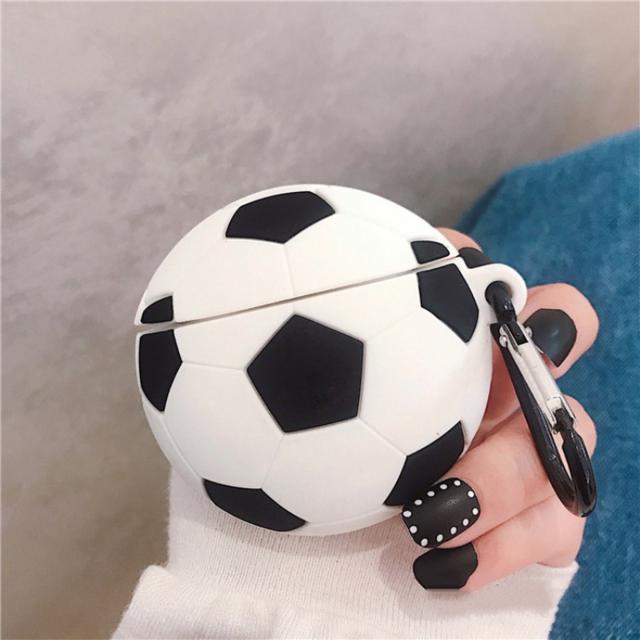 Soccer Ball Premium AirPods Case Shock Proof Cover