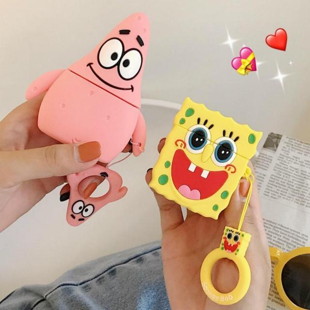 SpongeBob Squarepants 'Patrick Starfish' Premium AirPods Case Shock Proof Cover