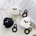 Spooky Ghost 'Black' Premium AirPods Case Shock Proof Cover