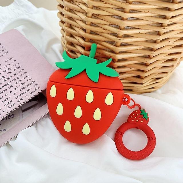 Strawberry AirPods Case Shock Proof Cover