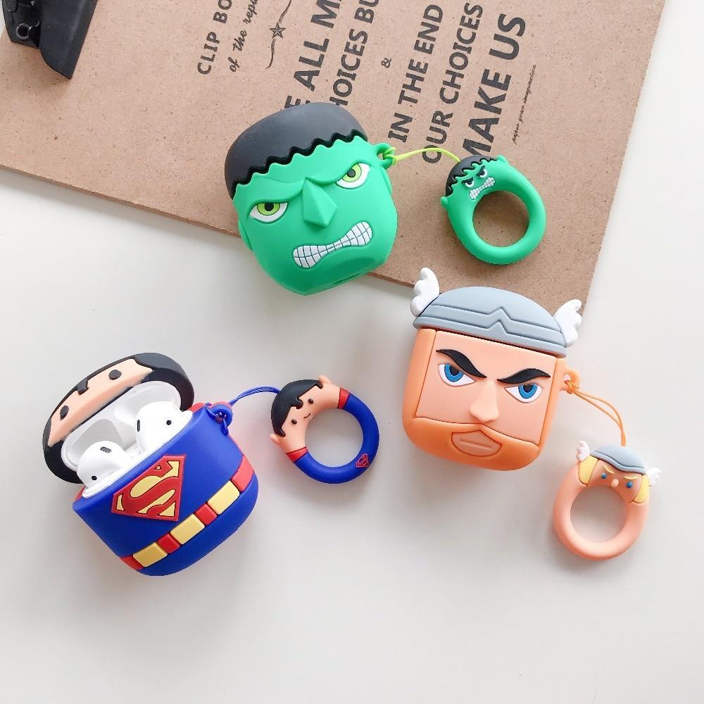 Superman 'Comic' Premium AirPods Case Shock Proof Cover