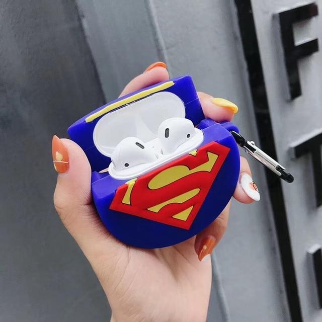 Superman 'Man of Steel' Premium AirPods Case Shock Proof Cover