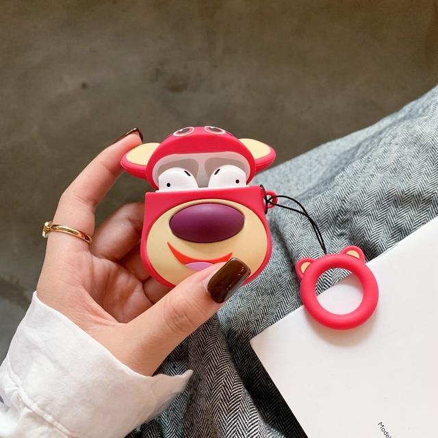 Toy Story Lotso with Ears Premium AirPods Case Shock Proof Cover