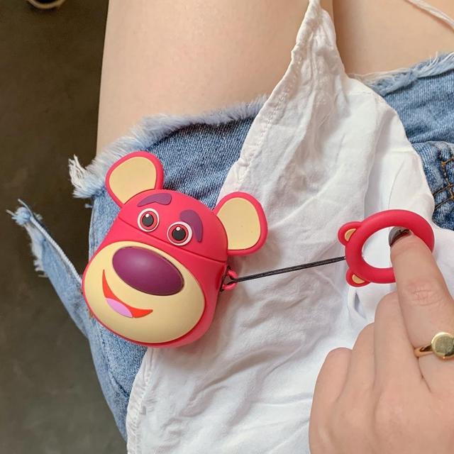 Toy Story Lotso with Ears Premium AirPods Case Shock Proof Cover