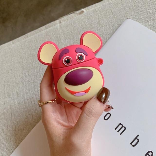Toy Story Lotso with Ears Premium AirPods Case Shock Proof Cover