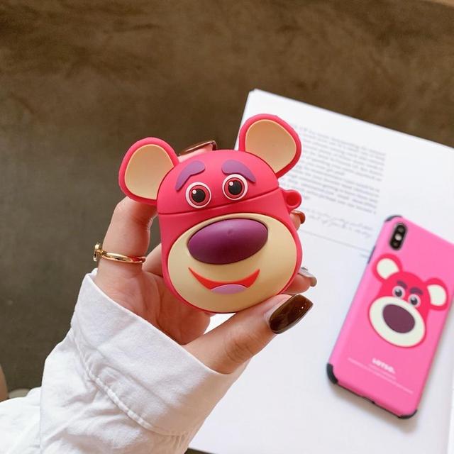 Toy Story Lotso with Ears Premium AirPods Case Shock Proof Cover