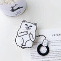 White Cat Premium AirPods Case Shock Proof Cover