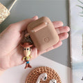 Woody AirPods Case Shock Proof Cover