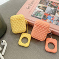 Yellow Textured AirPod Case Shock Proof Cover